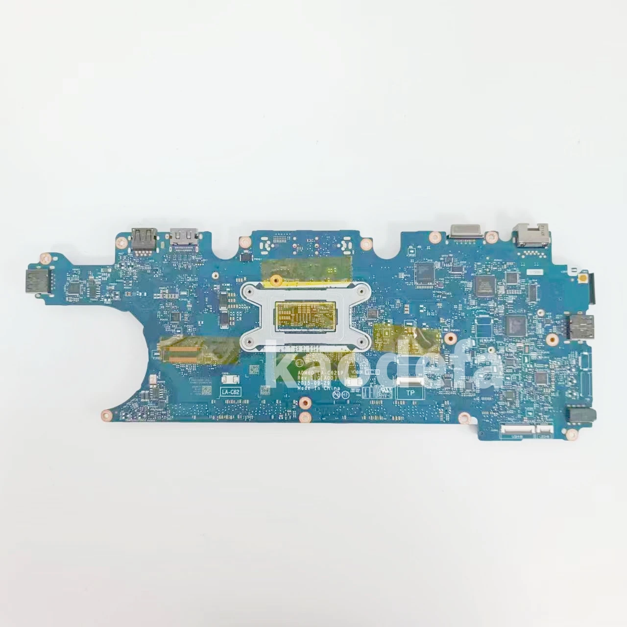 ADM60 LA-C621P Mainboard For Dell Latitude 5270 E5270 Laptop Motherboard CPU: I5-6300U / I7-6600U DDR4 100% Test OK