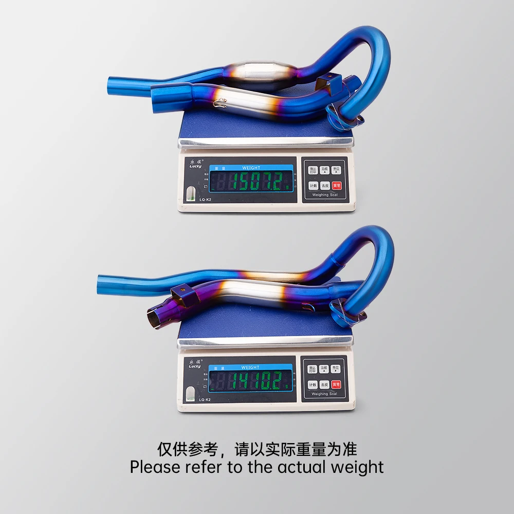 

51mm Stainless Steel Modified Front Exhaust Link Pipe for Honda CRF250 CRF250 Rally 2012-2025