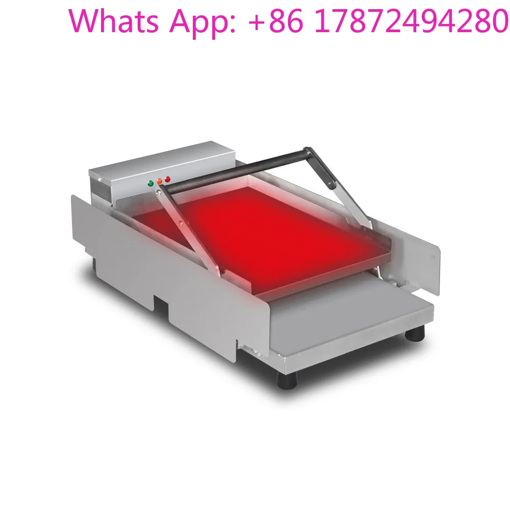 Commercial Burger Grill Aluminum Plate Toaster Automatic Hamburger Bread Machine Double-layer Hamburger Heating Machine view 6