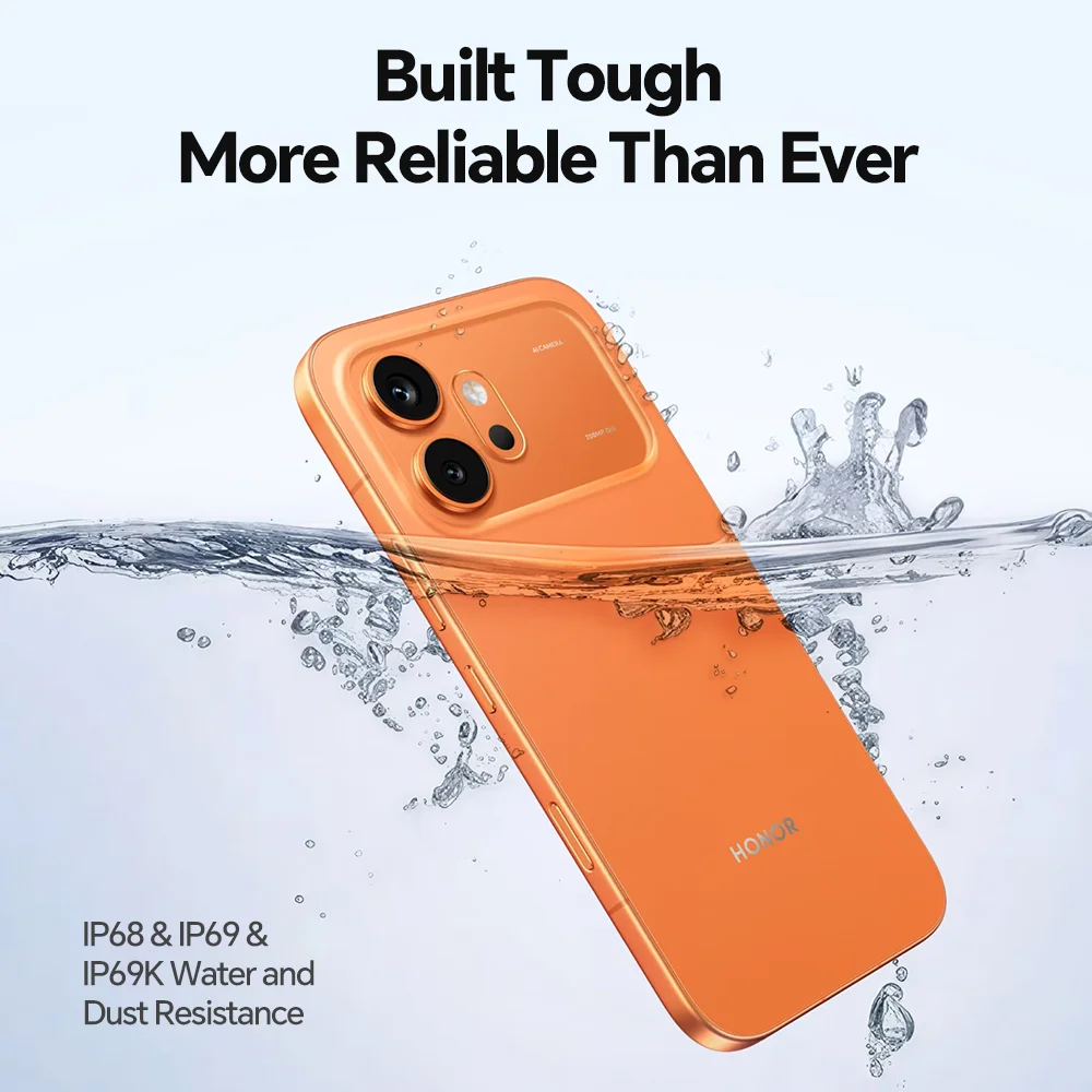 Teléfono Inteligente HONOR 600 5G Versión EU, Cámara Ultra Nocturna con IA de 200MP, 6400mAh, Snapdragon 7 Gen4, Botón IA, Pantalla AMOLED de 6.57», Supercarga de 80W 9