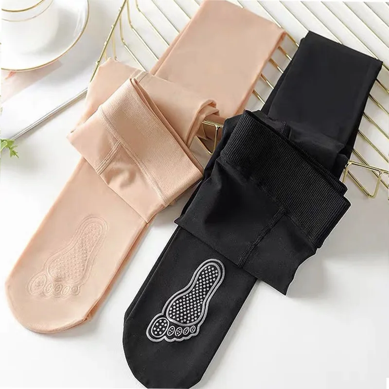 

Steel stockings for women,thin design,high elasticityanti hook silk base socks worn with bare legs skin tone,plus size pantyhose
