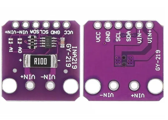 Purple GY-INA219 High Precision I2C Digital Current Detection Sensor Module