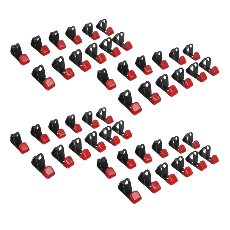 

48 Pcs Tire Wheel Rim Hub Hanging Metal Hook Metal Holder Shop Display Stand Rack Wall Mounted Racing Hook