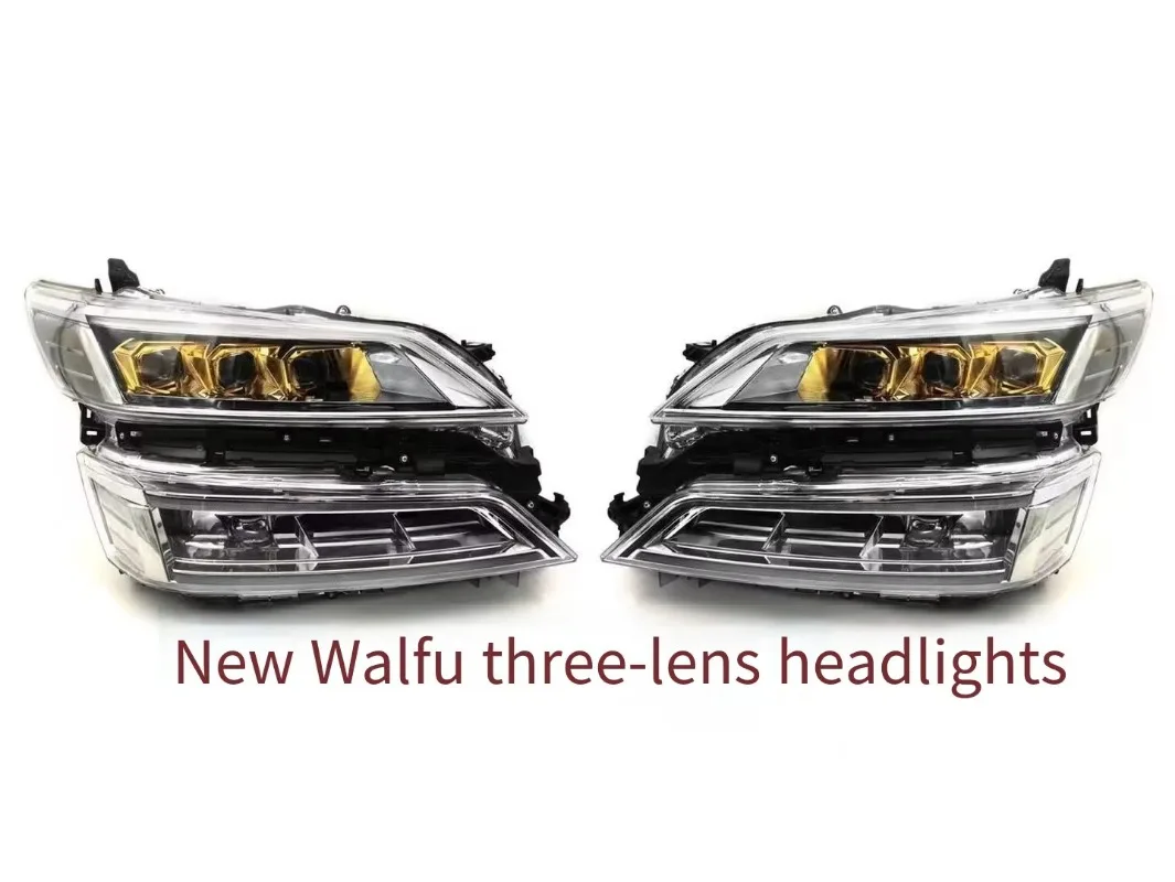 for 18-22 Wilfa 3LED Headlights 3LED Golden Eye Headlights  Taillights Original Model