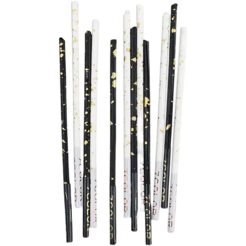 6pcs Long Children\'s Candles For Decorative Birthday Surprises Cake Wedding Tables Candle Black Halloween Centerpieces Candle