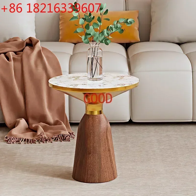 TAO Side Table Wooden Low Service Bedside Tables Round Modern Coffee Room Desks Hall Dining Simple Dressing Corner Nordic Furnit