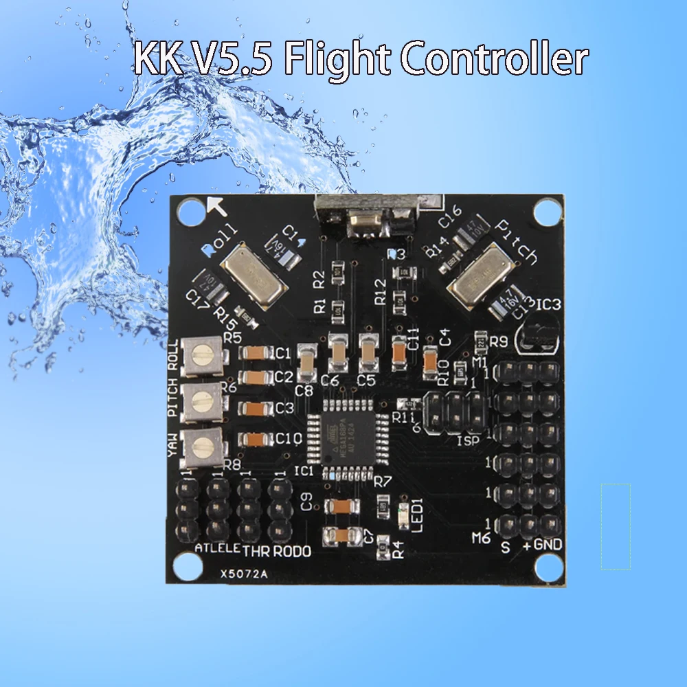 KK Version 5.5 Flight Controll Board 4 Mode Programs for RC Quadcopter Multi-copter Tripcopter Hexacopter