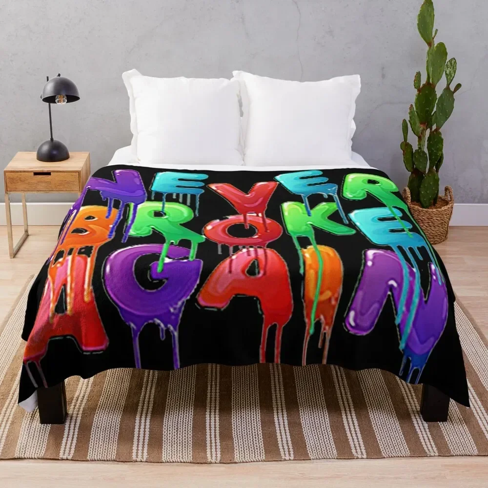 Never Broke Again Throw Blanket Blankets For Baby Bed Fashionable Luxury Brand Warm Blankets