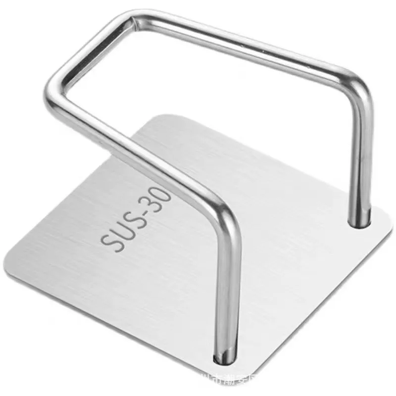 

304 Stainless Steel Kitchen Sponges Holder Self Adhesive Sink Sponges Drain Drying Rack Storage Holder Kitchen Sink Accessories