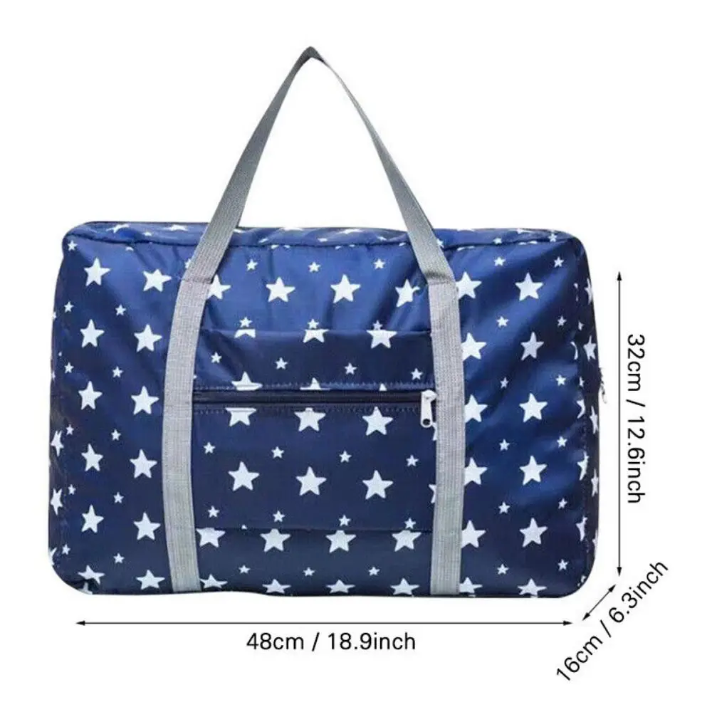 Waterproof Oxford cloth Carry-on Under The Seat Foldable Travel Bag Clothes Organizer Tote Bag Luggage Bag