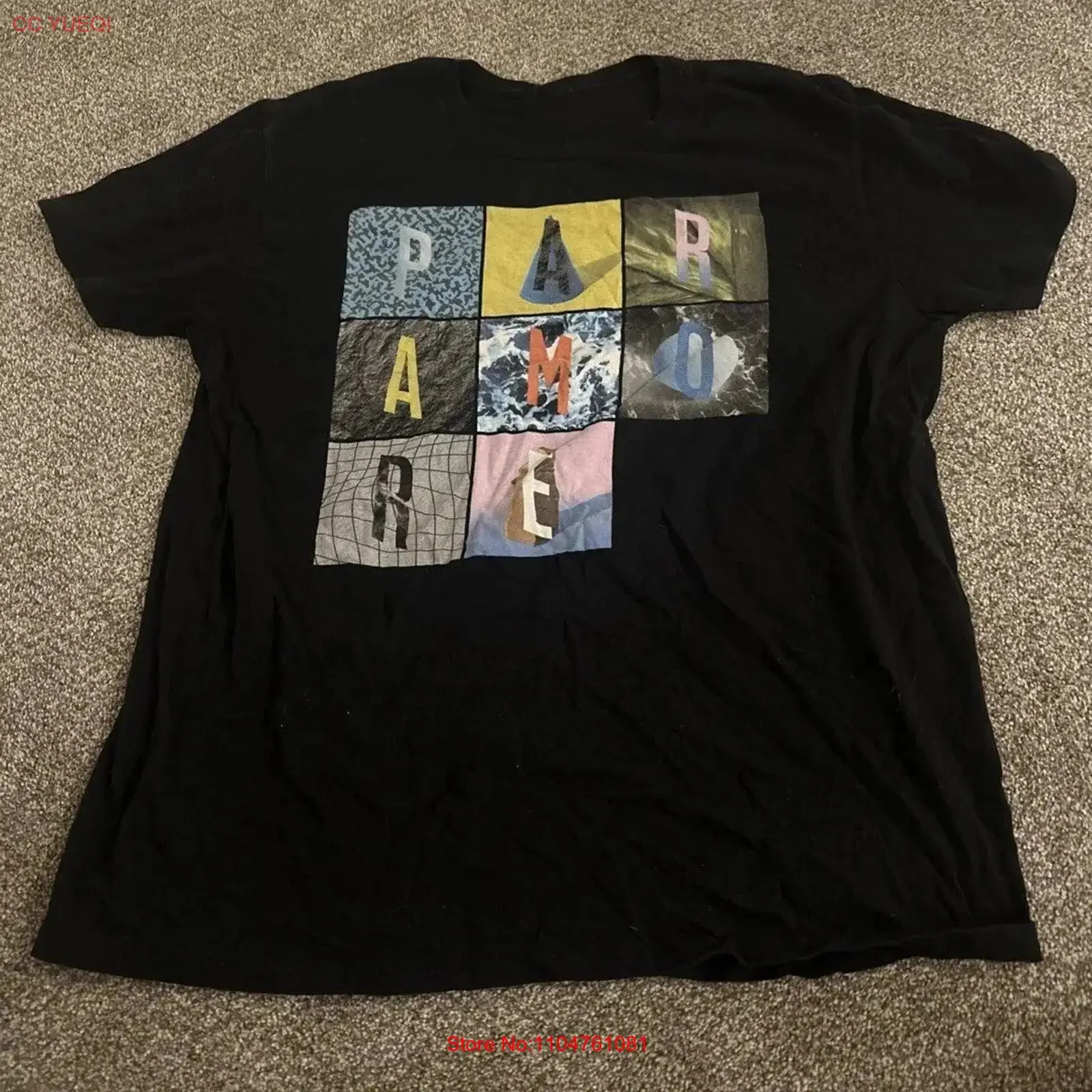 Hot Logo Paramore 1Side Black Color Size S To 5XL T Shirt FN1205 vintage Washed Breathable Unisex Versatile designer clothes