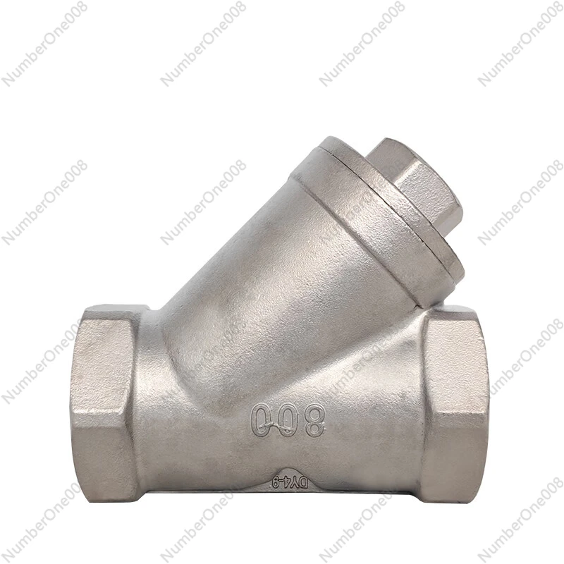 

Y Type Filter Stainless Steel Thread YG11W-16PDN40 Stainless Steel 304 Thread Chemical Petrochemical Feed Row