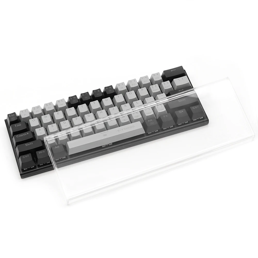 Acrylic Mechanical Keyboard Dust Cover Key Air Cover 40% 60% 65% 75% Keyboard for Waterproof Prevent Pet Treading