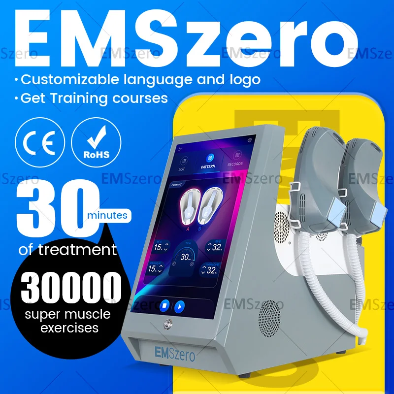 EMSzero EMS RF 6500W 200HZ Muscle Stimulate Fat Removal Body Slimming Butt Build Sculpt Machine