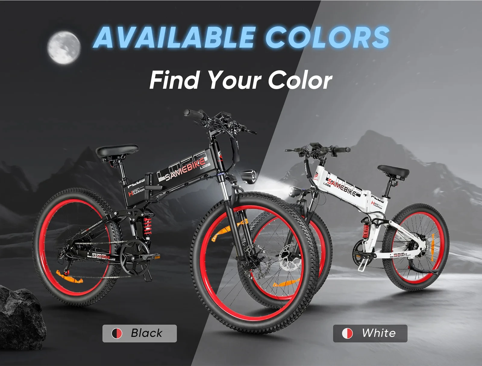 Samebike LO26 PLUS Foldable Electric Bike Image 1