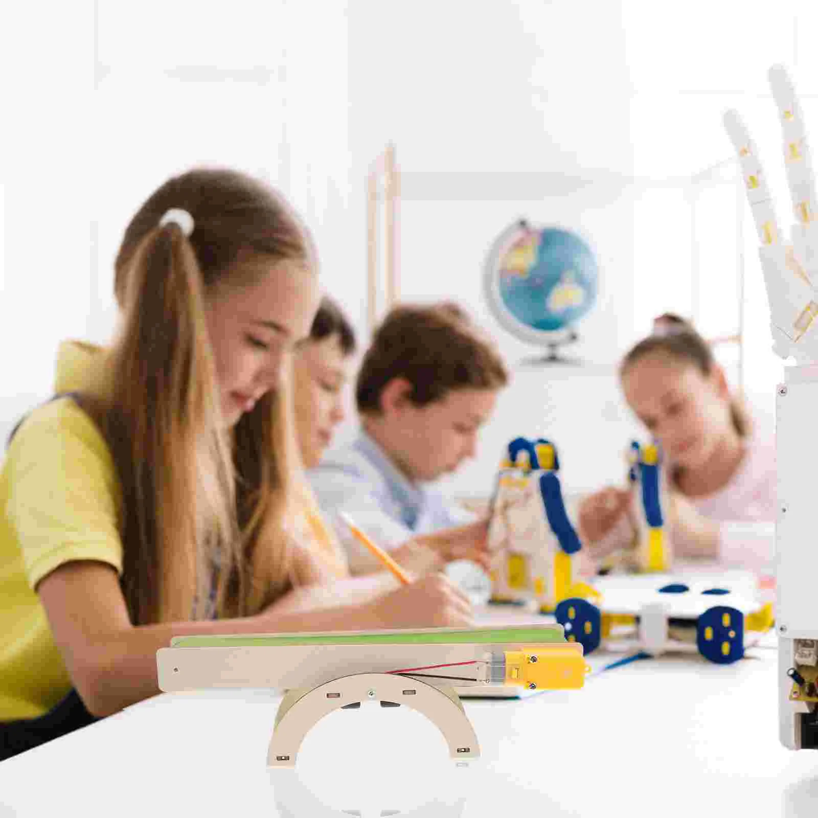Elektrisches Förderband, Holzbausätze, Handschraube, Robotik, Holzschüler