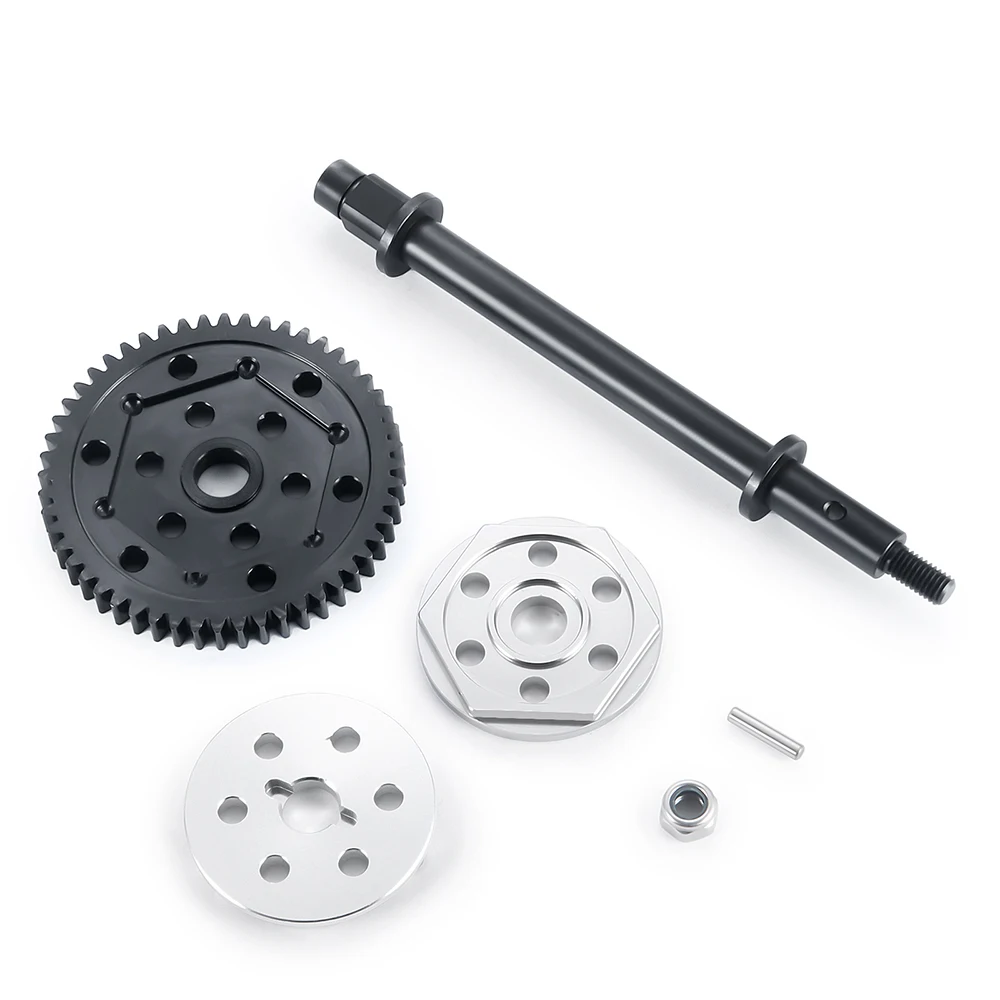 

1/6 Gear RC Upgrade Part Steel Hardened Rc Gear For Axial SCX6 RC Car Part RC Car Accessories Replacement Parts Black