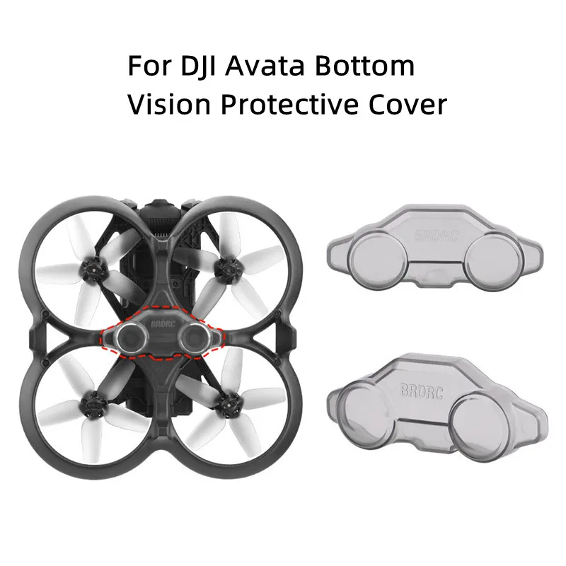 For DJI Avata Bottom Protective Cover Bottom Dustproof Cap Vision Sensor Protector For DJI Drone Accessory