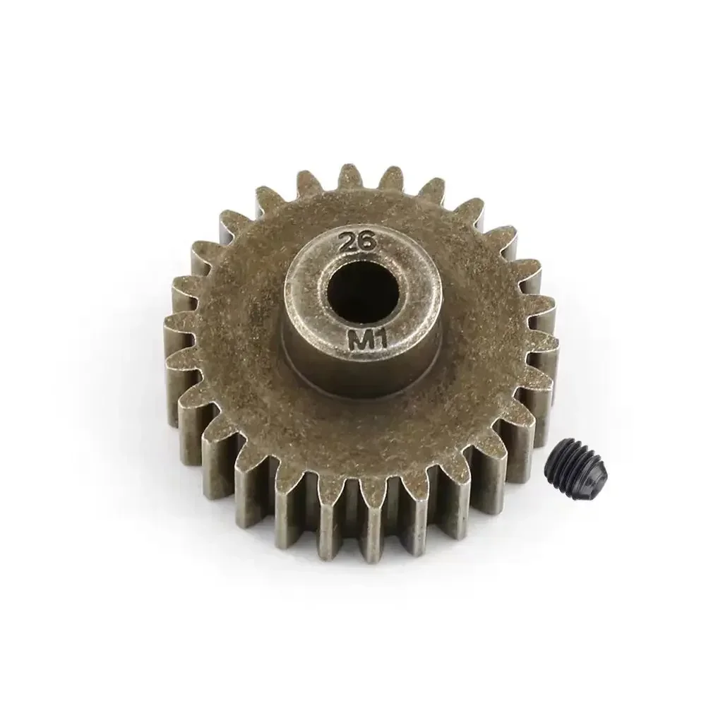 

26T Motor Gear Pinion Gear 1.0M 5mm 6497 for Trxs Maxx Hoss RC Car Spare Parts Accessories