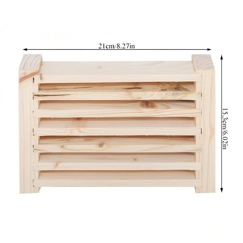 Sauna Air Vent Wooden Adjustable Ventilation Louver For Steam Room Equipment Airflow Control Diffuser Replacement Part