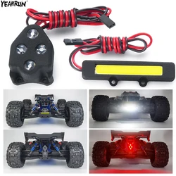 YEAHRUN Front Rear LED Light Spotlight Headlight Taillight Set For 1/8 Sledge RC Crawler Car Decoration DIY Parts