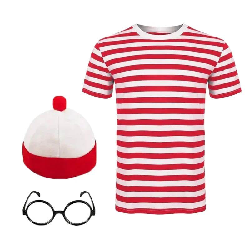 Where’s Waldo Family Cosplay Costume 3