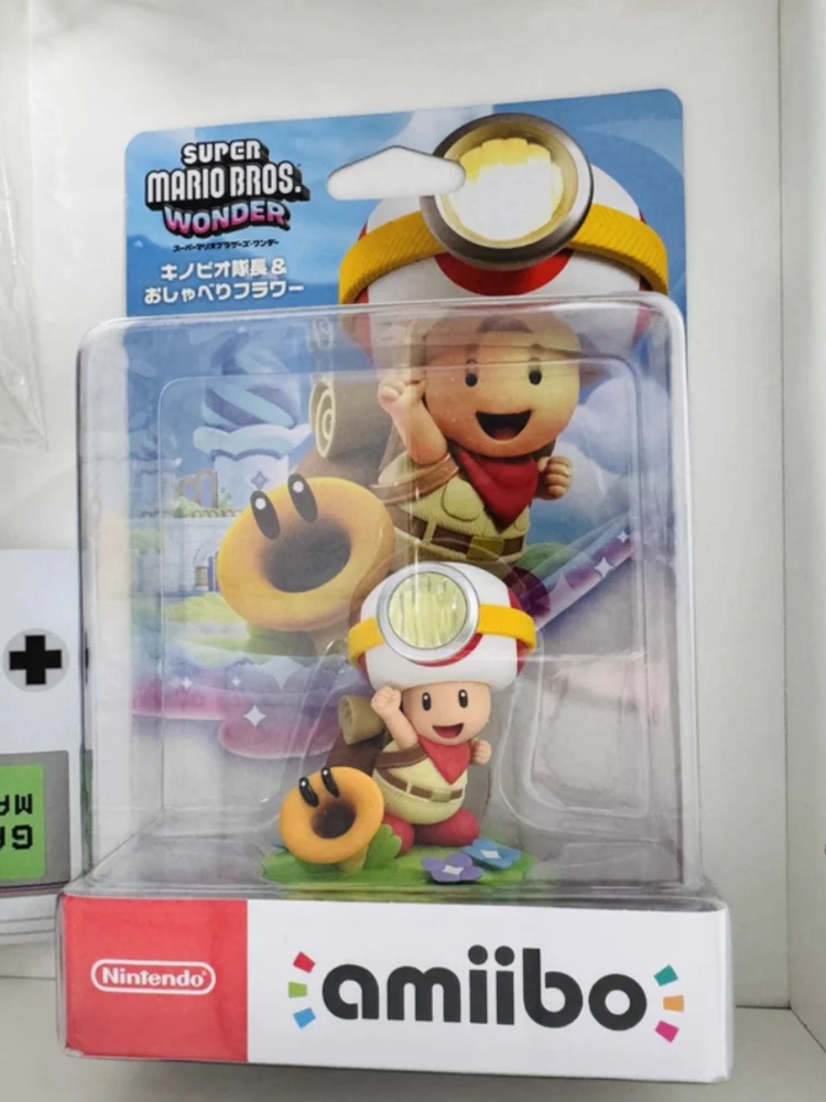 

Новая креативная аниме-фигурка Капитана Тоуда в виде говорящего цветка, фигурка слона Флориана, серия Bros. Wonder, украшение для стола, игрушка, подарок