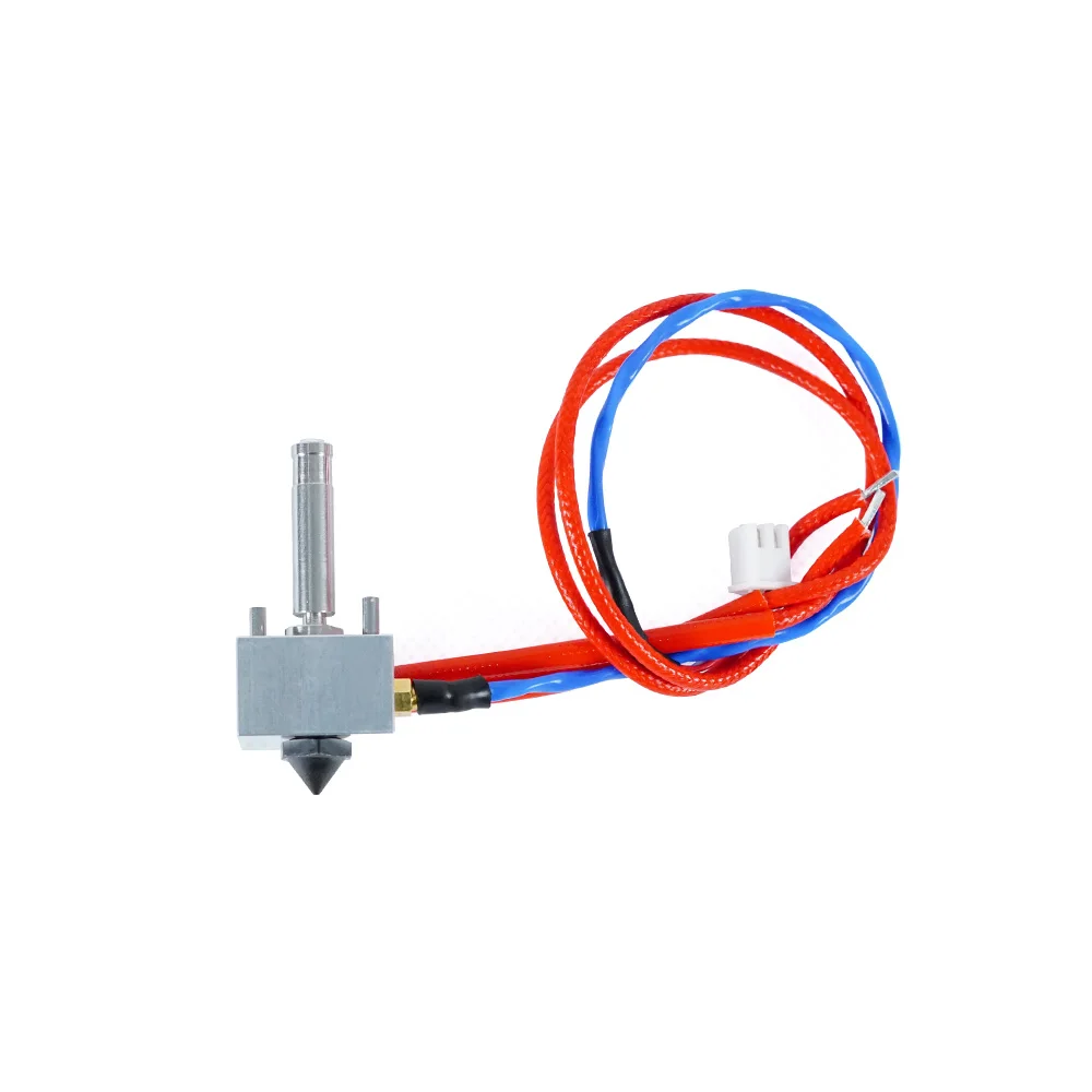 Flashforge Nozzle Assembly with Heat Sink for Creator 3 Pro 0.4mm/0.6mm/0.8mm Hardened Hotend Assembly 3d Printer Parts