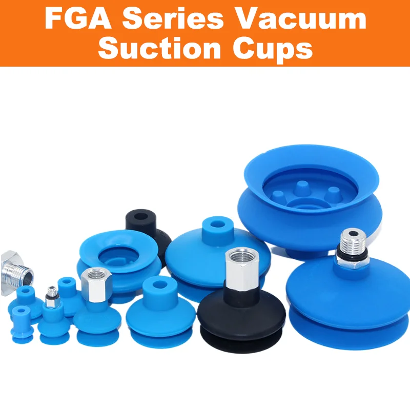5pcs/Pack FGA Series Double-Layer Bellows Vacuum Suction Cups FGA11/14/16/20/22/25/33/43/53/78 Pneumatic Robotic Arm