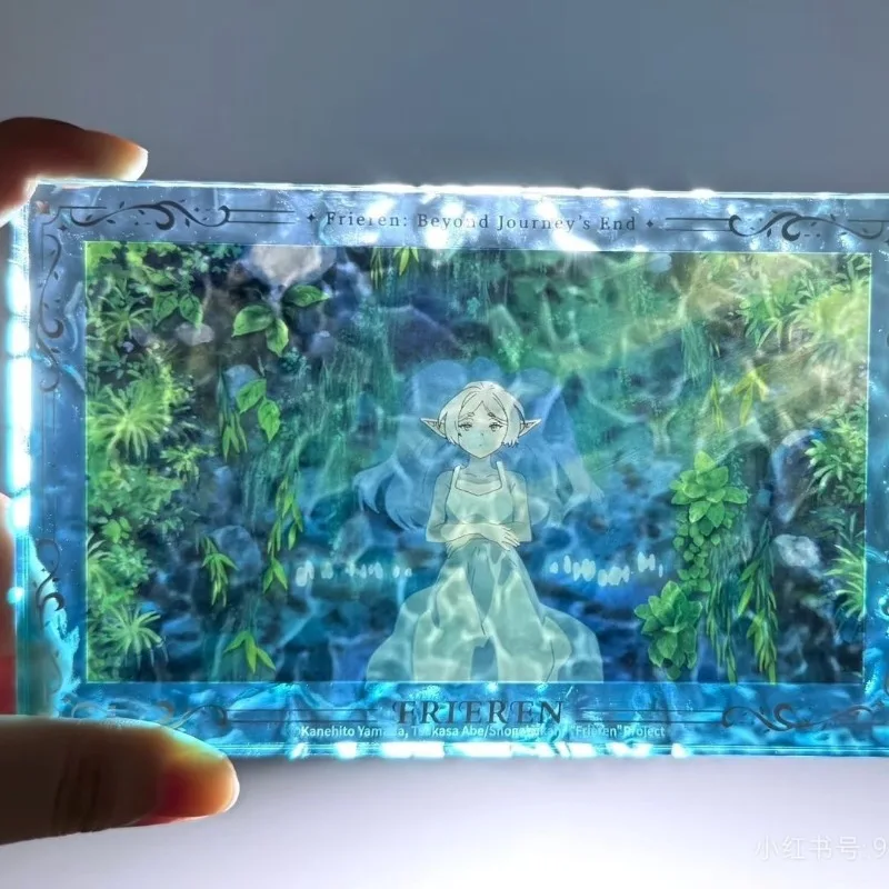 

Frieren: Beyond Journey's End Acrylic Brick Frieren Himmel Anime Peripheral Creativity Ripple Modeling Room Decoration Ornament