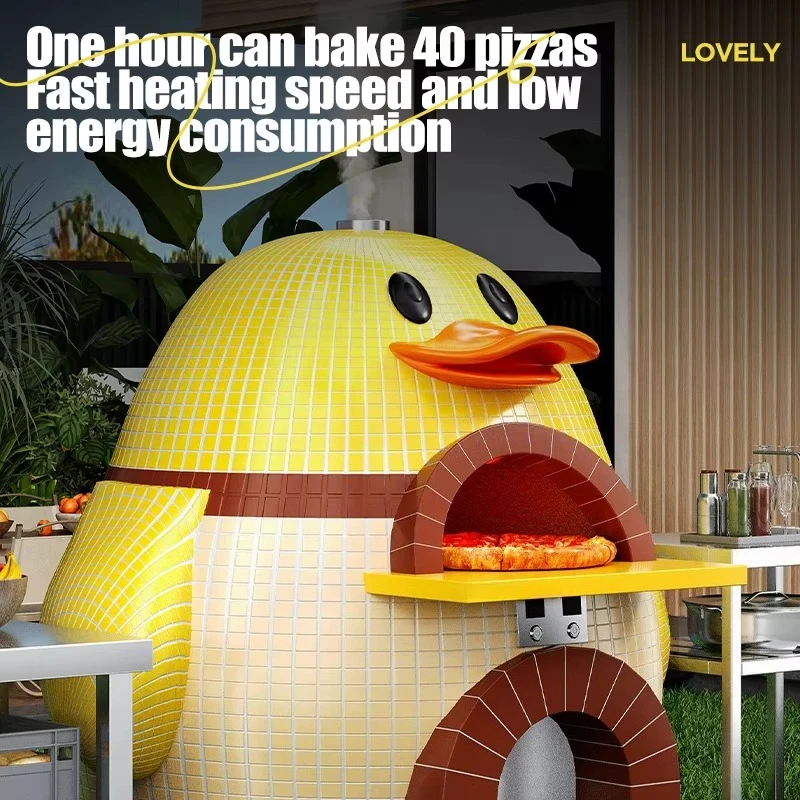 2026 New FL Wholesale Commercial Neapolitan Pizza Oven and BBQ Grill Kiln Gas/ Electric Powered for Bakery Use Customized