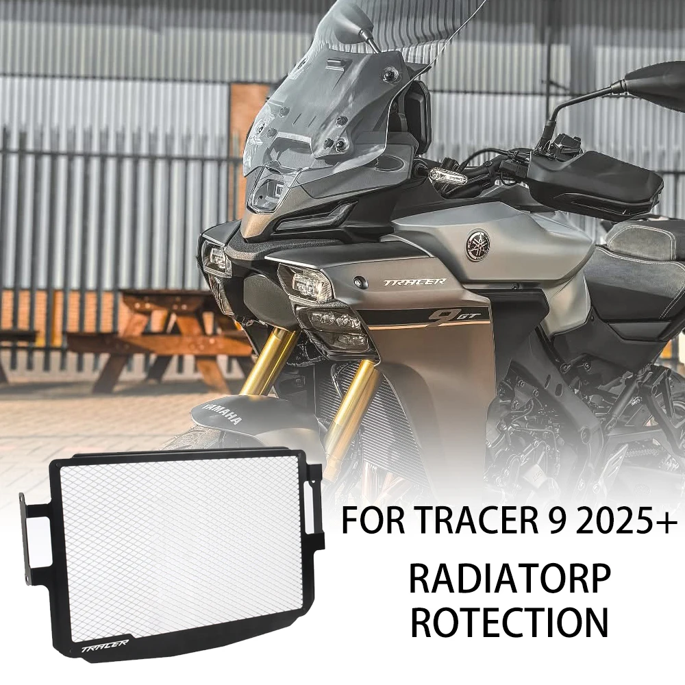 

Aluminum Radiator Protector & Water Tank Shield for Yamaha Tracer 9/GT/GT+/Y-AMT 2025 Motorcycle Cooling System Protection Cover