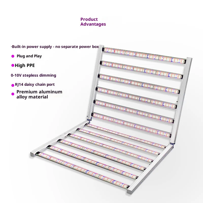 مصابيح نمو النبات 1200 وات، 800 وات، 720 وات، مصابيح إضاءة تكميلية للنباتات كاملة الطيف
