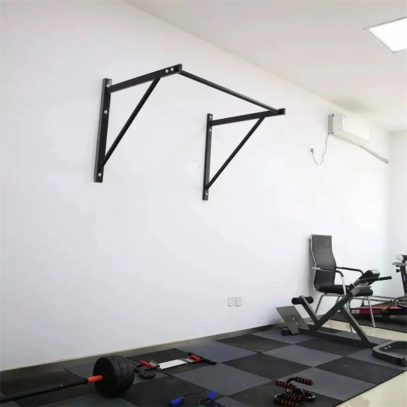 Gym Wall Mounted Pull up Bar Heavy Duty Chin up Workout Fitness Training Equipment