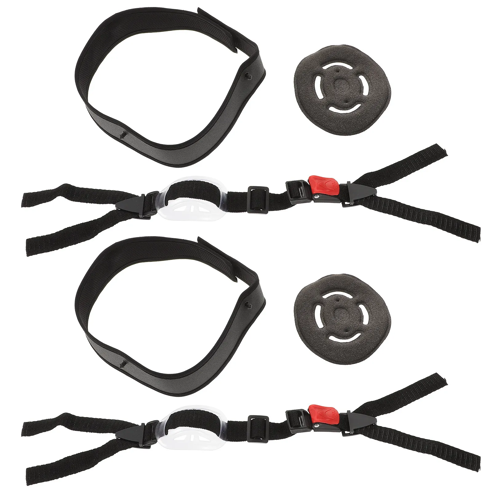 

2Sets Safety Protection Kit Hard Hat Liner Chin Straps Sweatband Lightweight Breathable Inserts for Construction