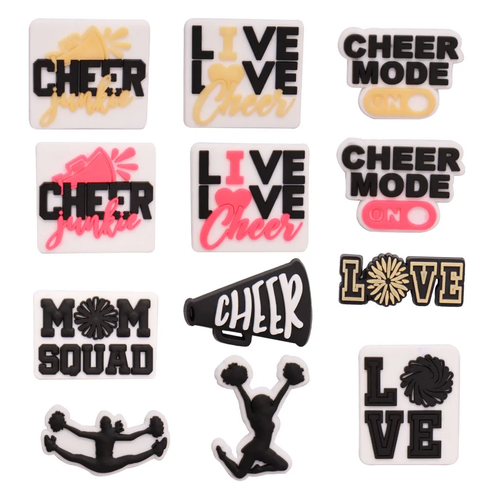 1Pcs Cheer Mode Cheerleaders Love Backpack Brooch Pins Clothes Badges Lapel Pin Party Birthday Gift Decoration Accessories