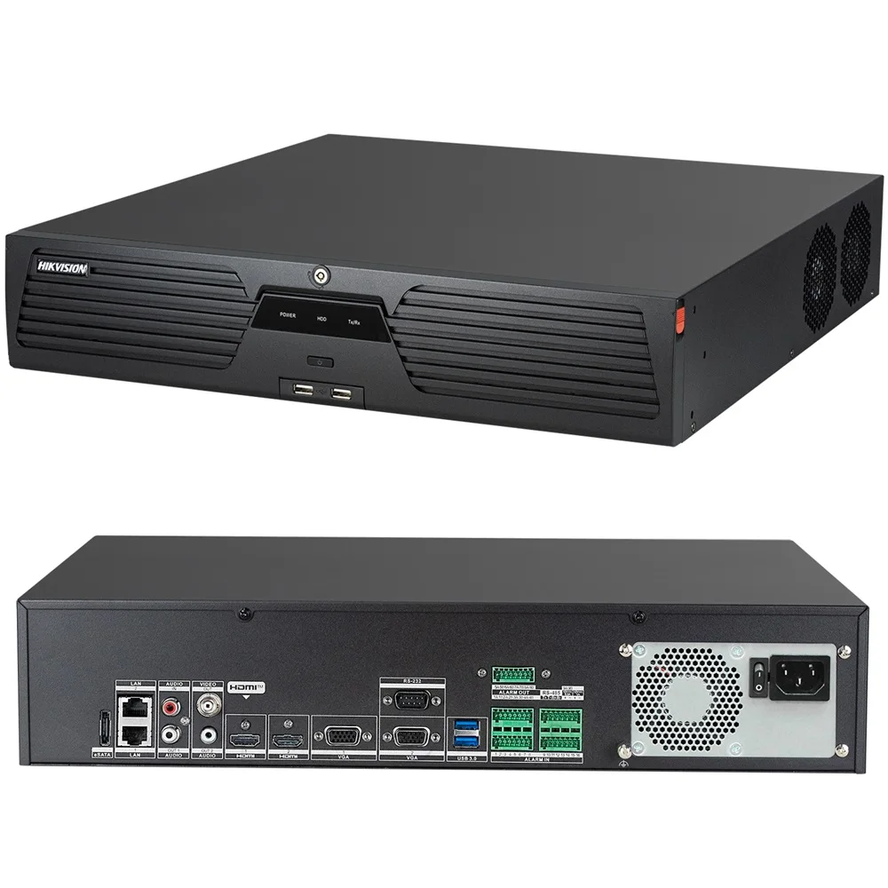 Hikvision DS-9664NI-M8 Vs DS-9632NI-M8 8K NVR 64-ch 32-ch 2U NVR 8-Bay Network Video Recorder