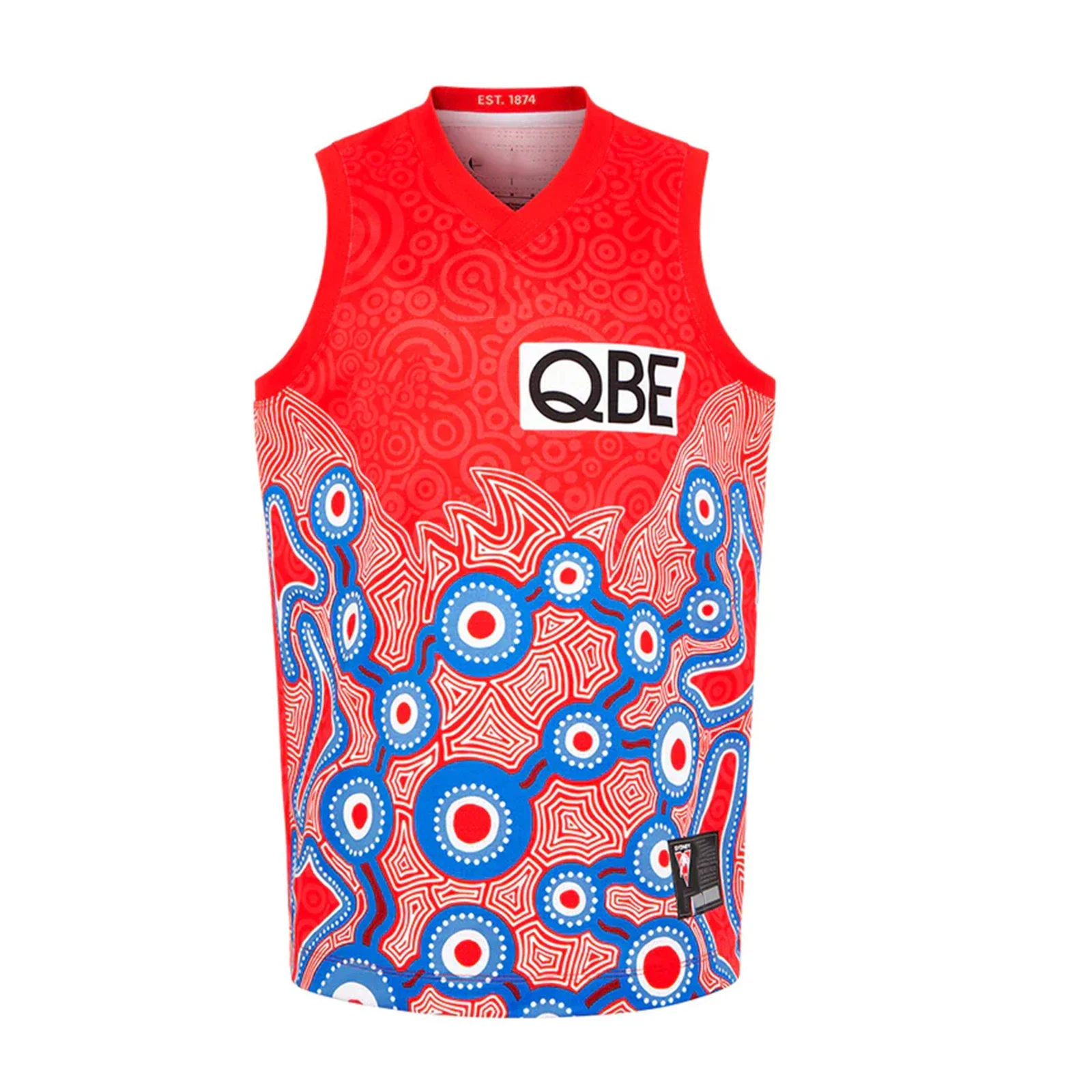 

2022 Sydney Swans Indigenous Guernsey Rugby Jersey