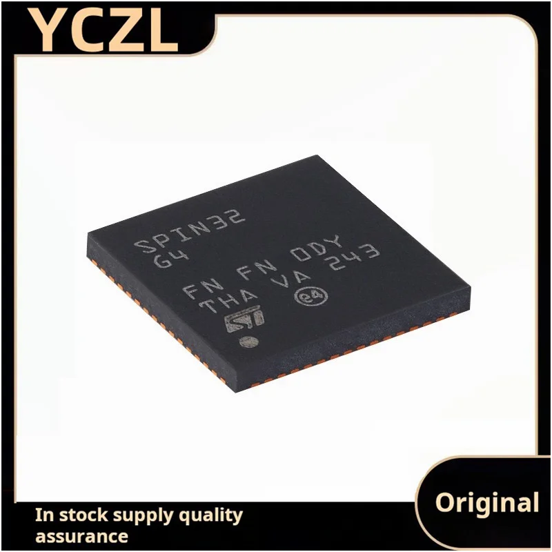 

5 шт. STSPIN32G4 VFQFPN-64 встроенный STM32G4 MCU трехфазный чип контроллера двигателя оригинальный