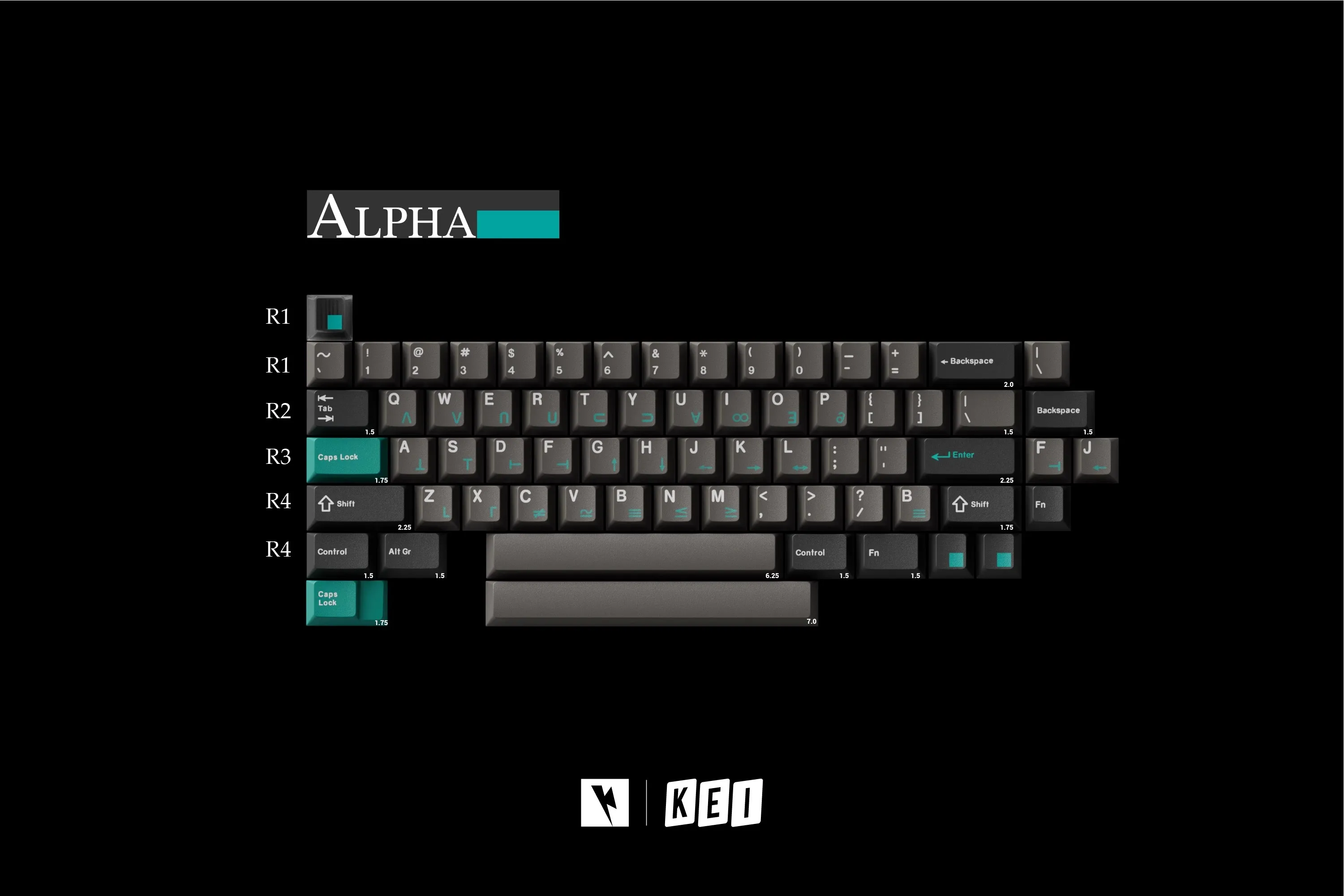Keykobo Dolch kkb Theme Keycaps Set Cherry Profile Keycap Custom