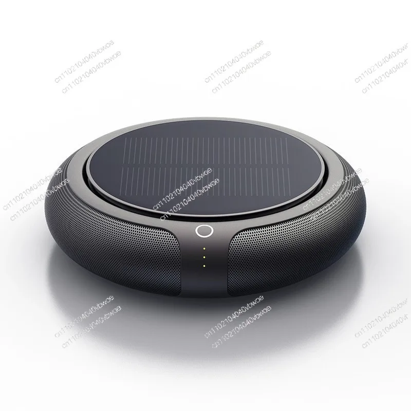 Solar car air purifier negative ion oxygen bar for car