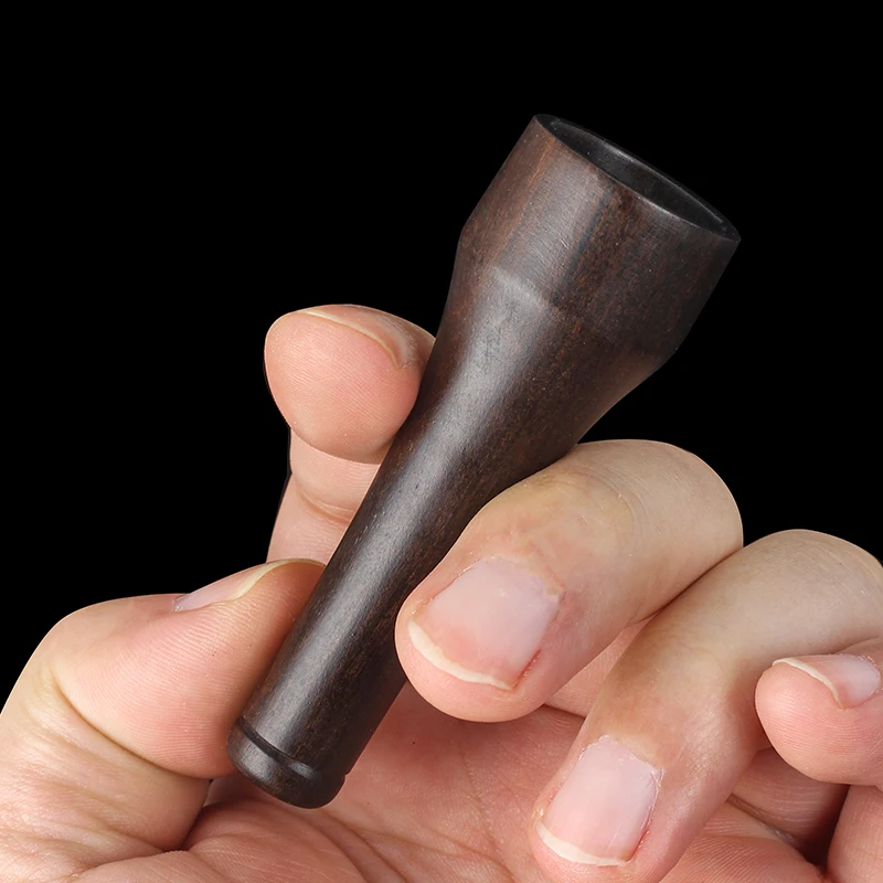 Wood Cigar holder Portable Cigar Mouthpiece Holder Cigar Tube Mouthpiece For One Short Cigar Holder