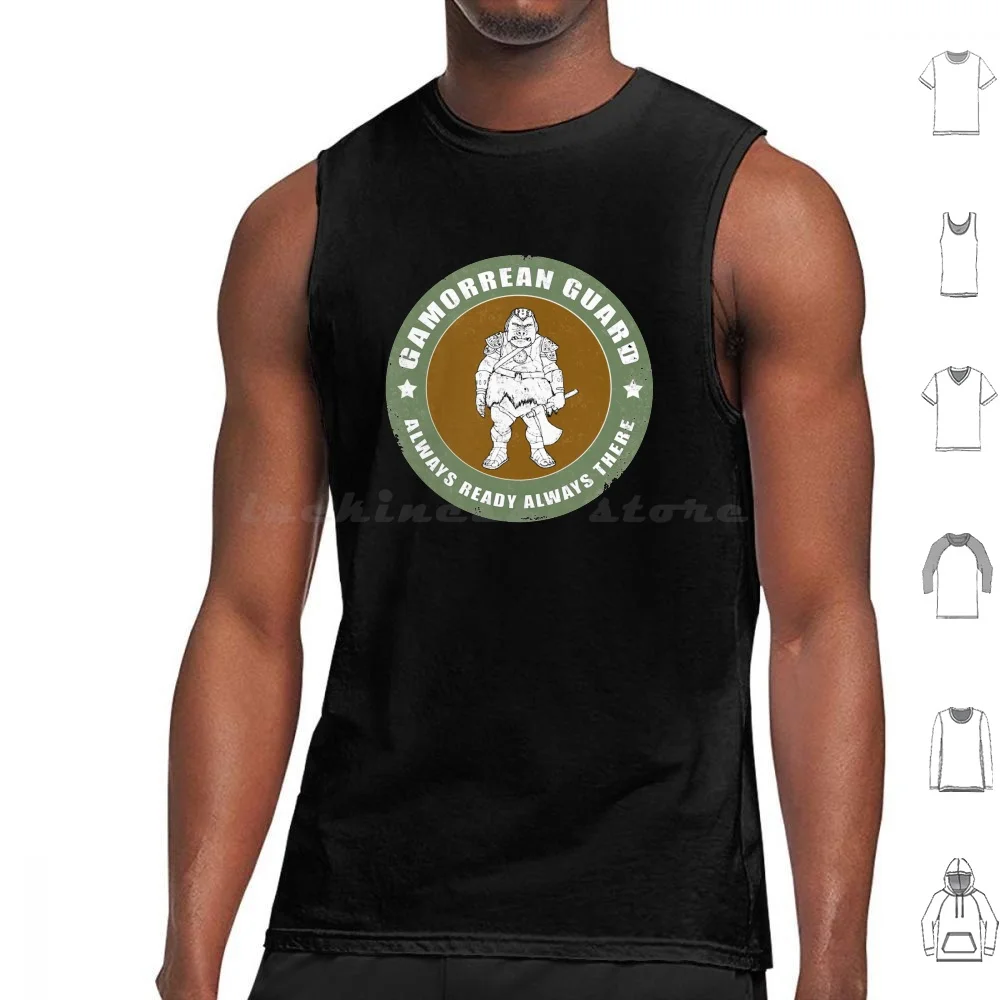 Hutt Guard Tank Tops Print Cotton Hutt Tatooine Gamorrean Rancor Guard Scifi Science Fiction Return Of The