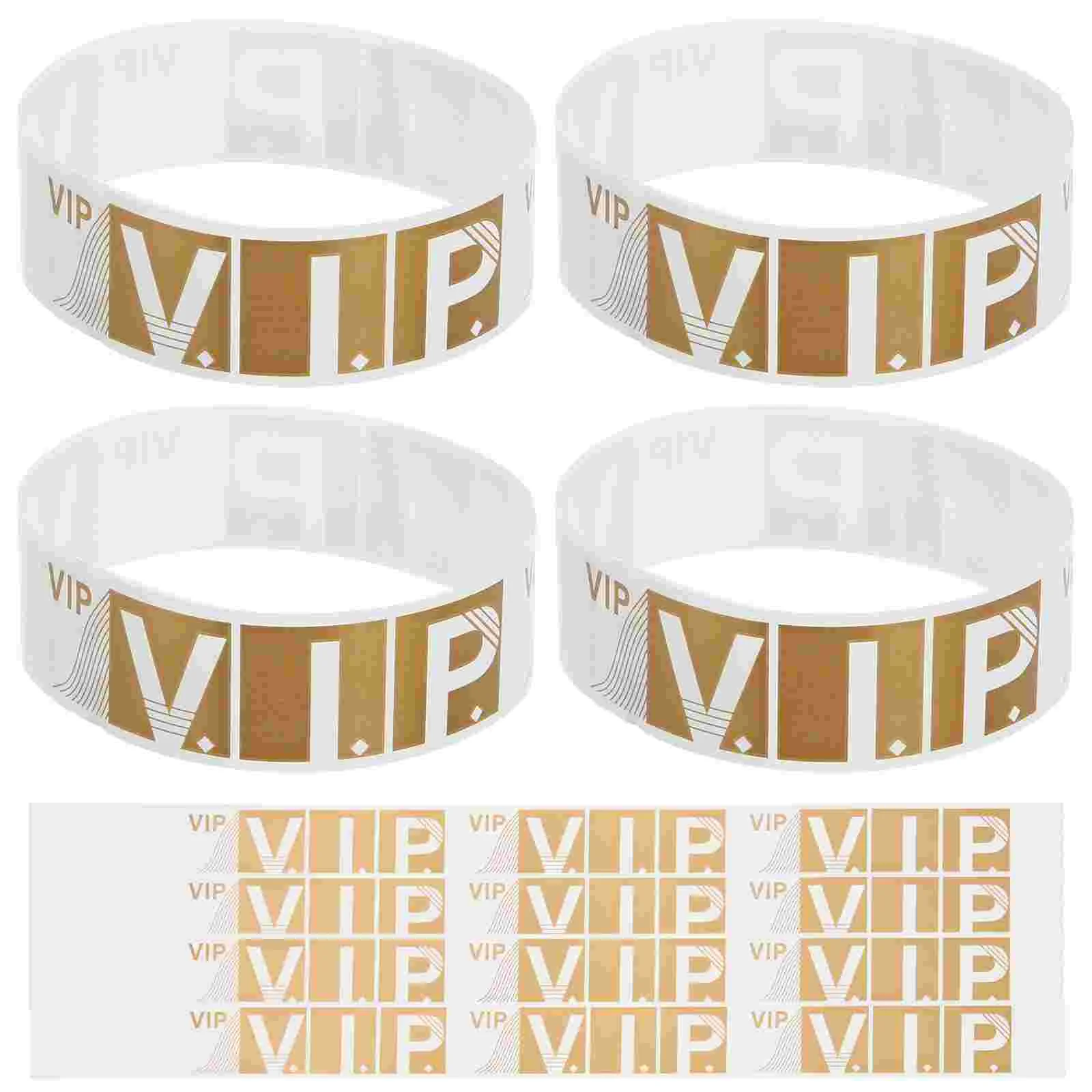 Party Wristband VIP Event Bands Arm Bracelet Paper Wristbands for Events Bracelets