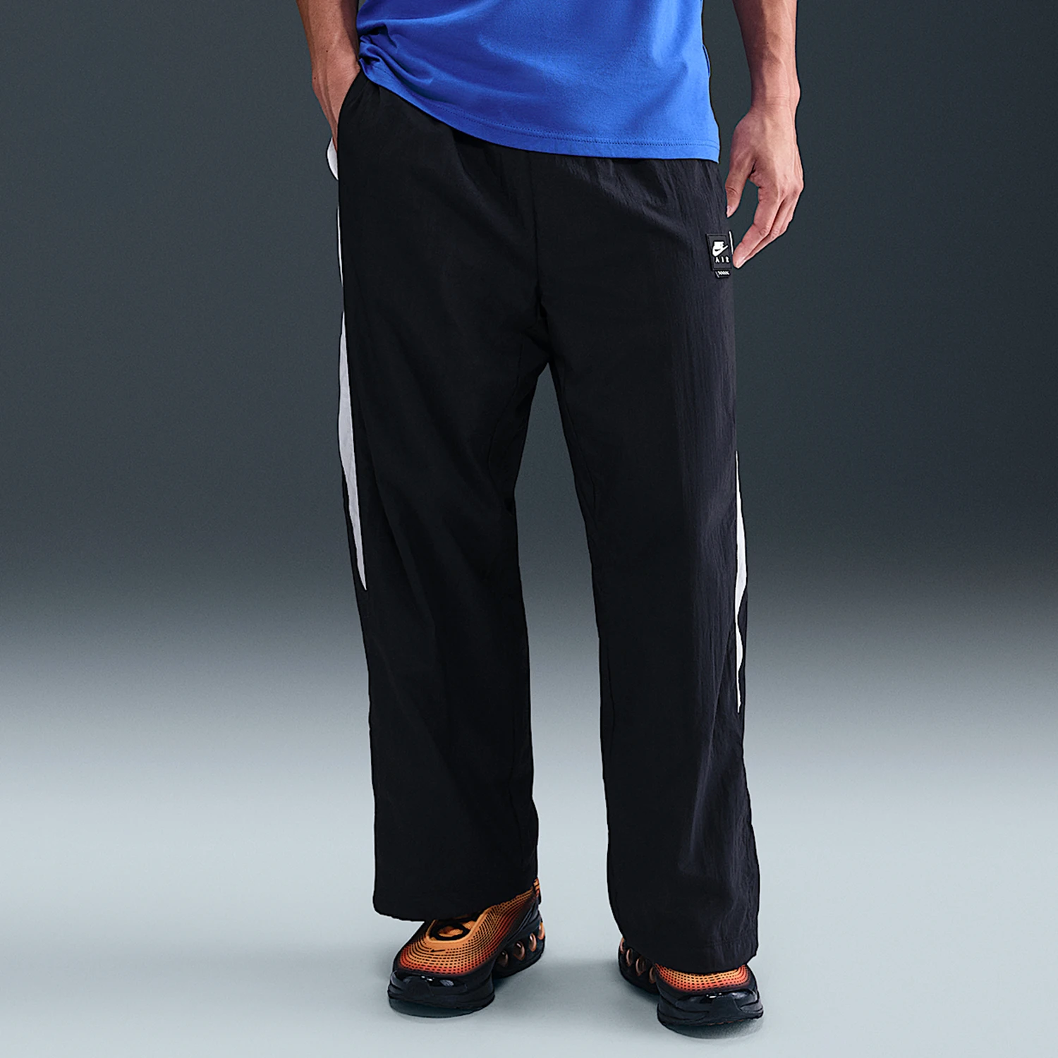 

Мужские спортивные брюки Nike Authentic 2025 Summer прямого кроя из тканого материала HV0875-010