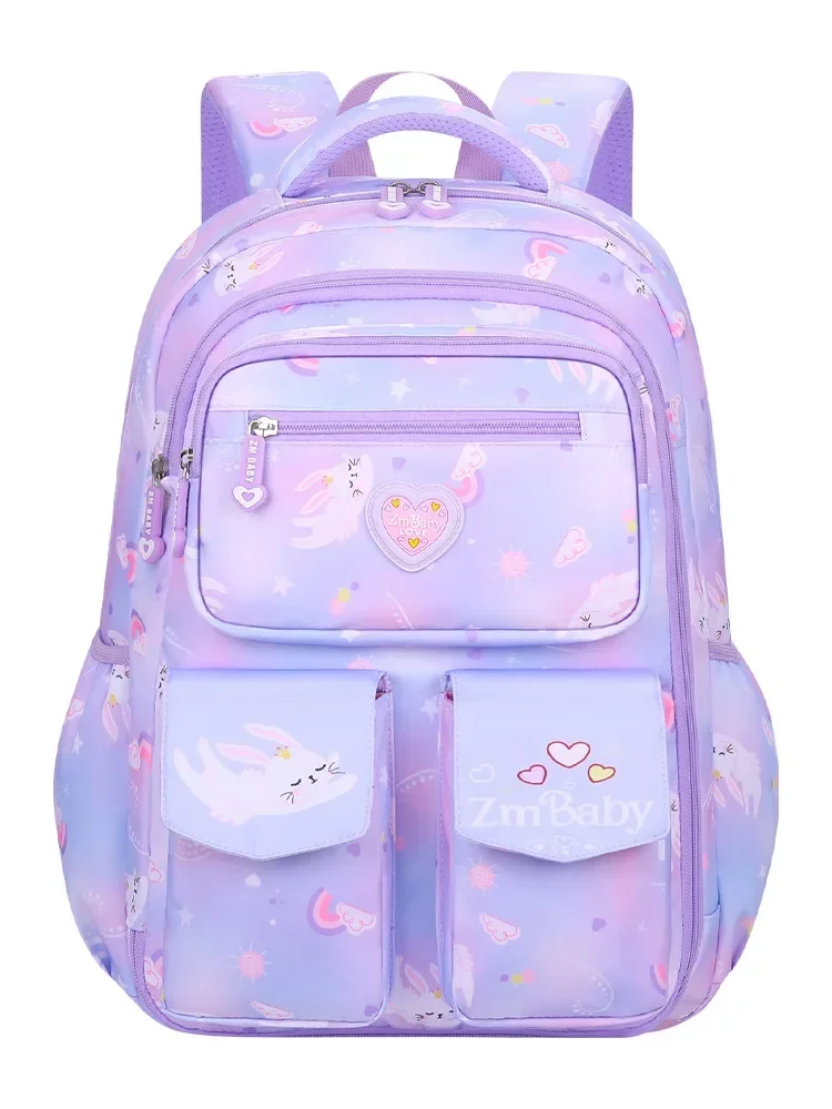 Mochila Kawaii Impermeável para meninas, Mochila Infantil Bonito para Estudantes do Ensino Fundamental, Mochila Criança