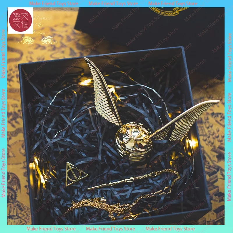 

Golden Snitch Ring Box Fantasy Winged Ring Box Gold Rotating Wings Golden Snitch Proposal Ring Box Gold Collectible Jewelry Box