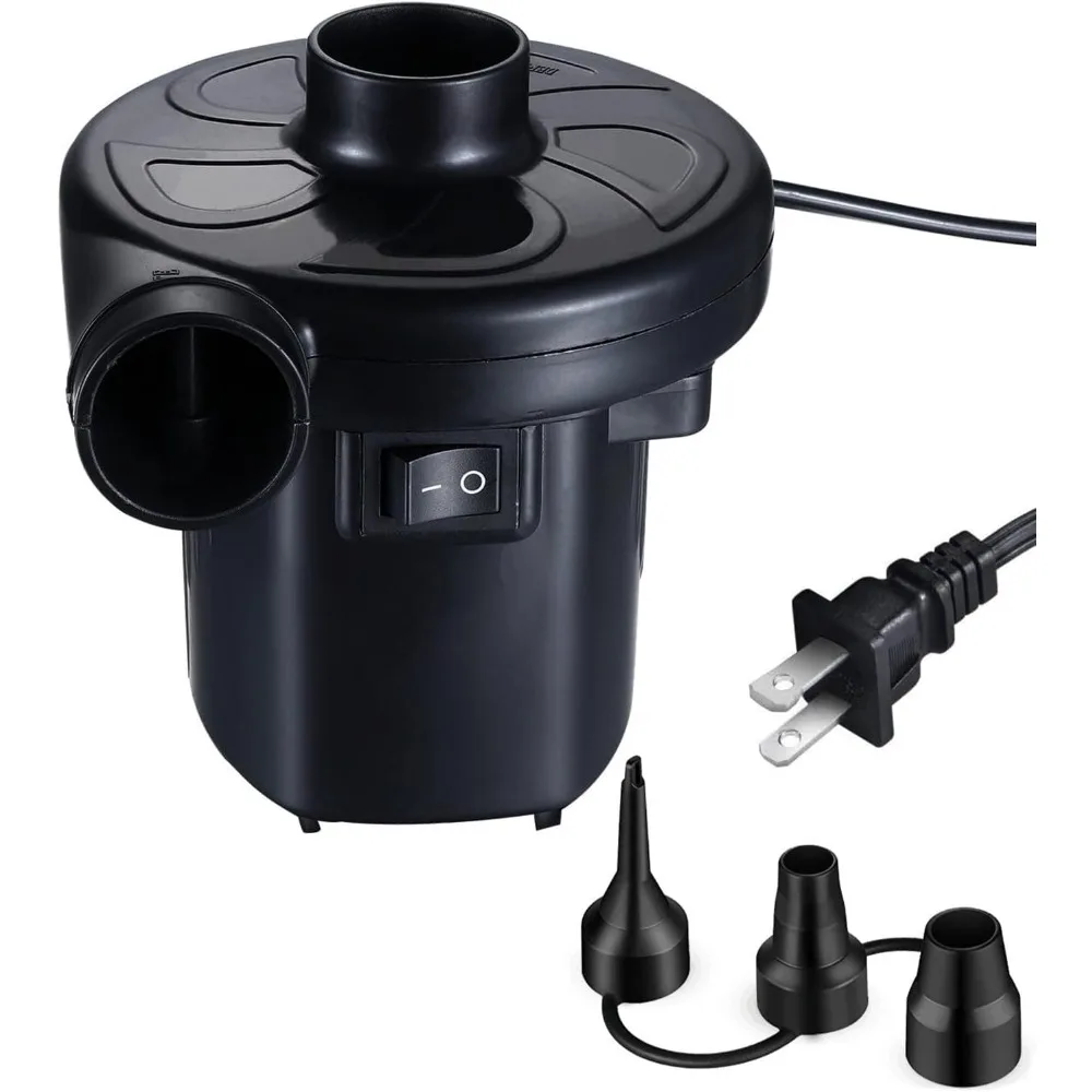 

Электрический воздушный насос, портативный насос для надувного матраса для надувного дивана, кровати, вздувной бассейн, поплавок, плот, лодка, надувной насос с быстрым наполнением