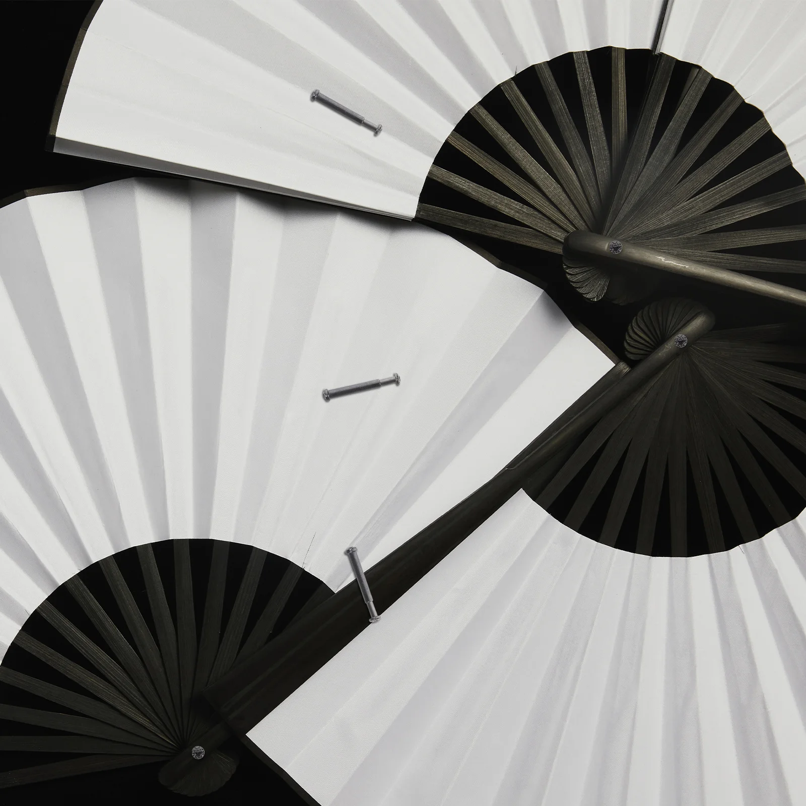 

6Set Folding Fan Repair Kit Durable Rivet Nail Shaft Fasteners DIY Hand Fan Accessories Replacement Tools Rivets for Hand Fans
