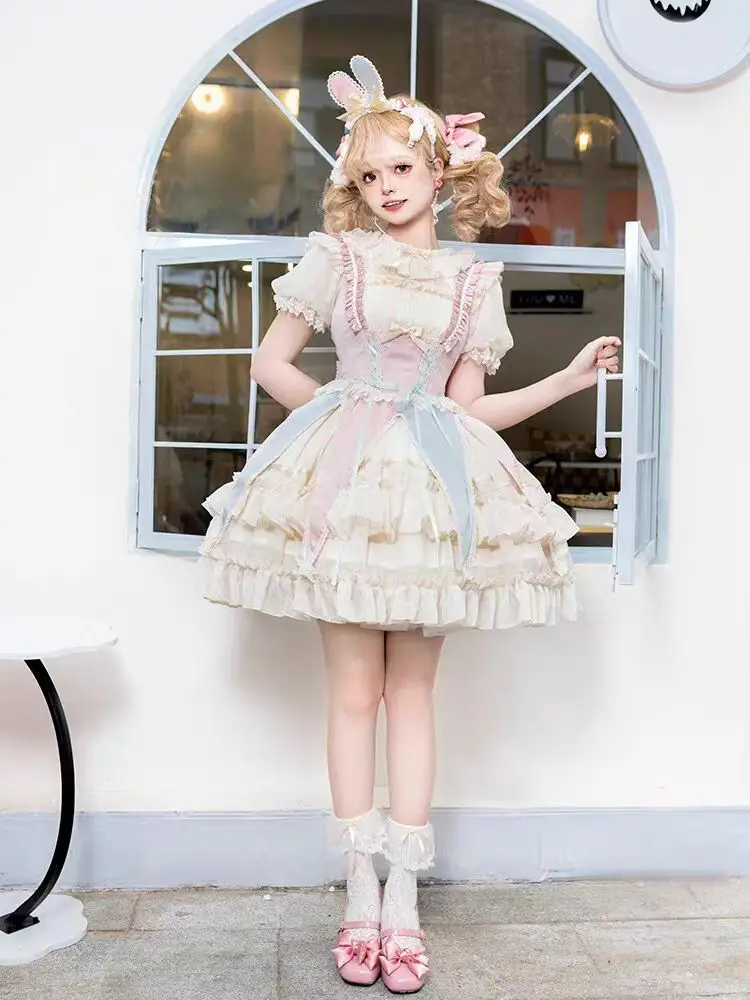 Lolita Daily Sweet Fashion Girl Dress